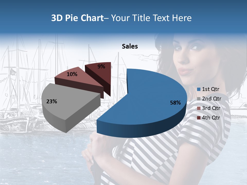 Yacht Lifestyle Sailor PowerPoint Template