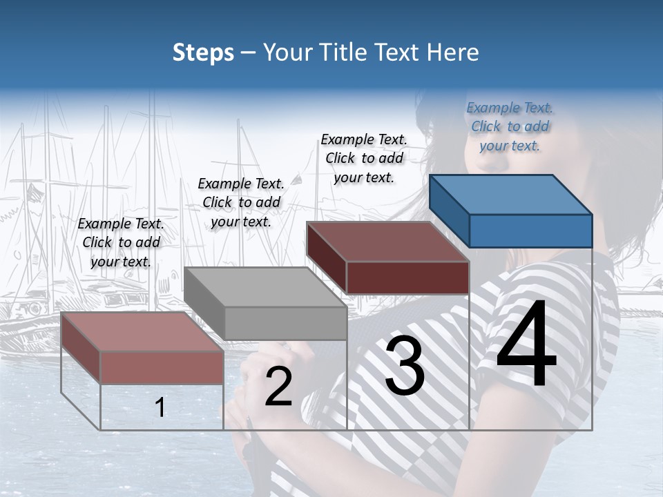 Yacht Lifestyle Sailor PowerPoint Template