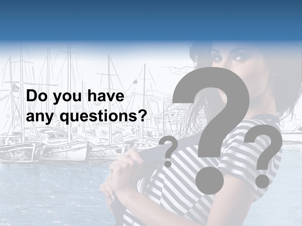 Yacht Lifestyle Sailor PowerPoint Template