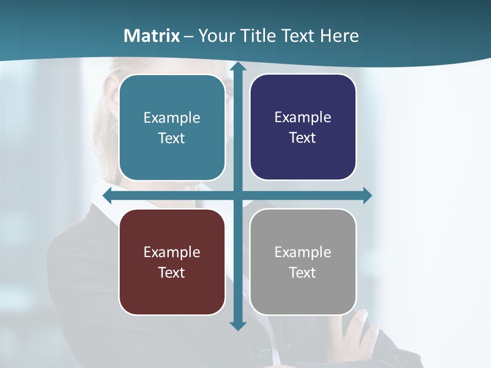 Girl Caucasian Beautiful PowerPoint Template