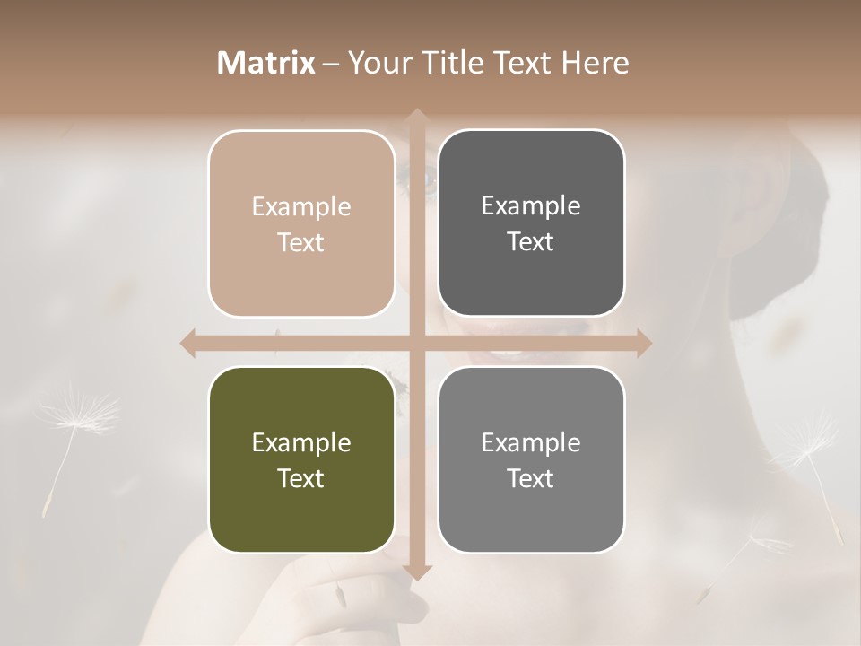 People Beauty Women PowerPoint Template