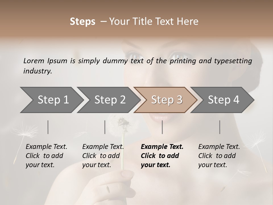 People Beauty Women PowerPoint Template
