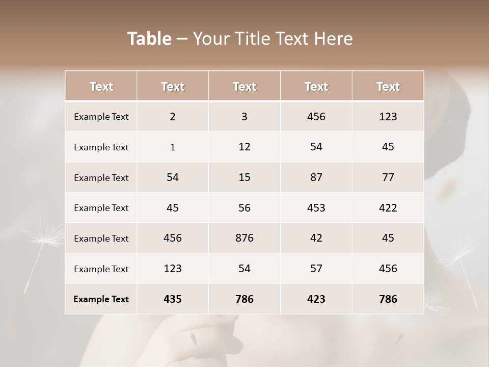 People Beauty Women PowerPoint Template