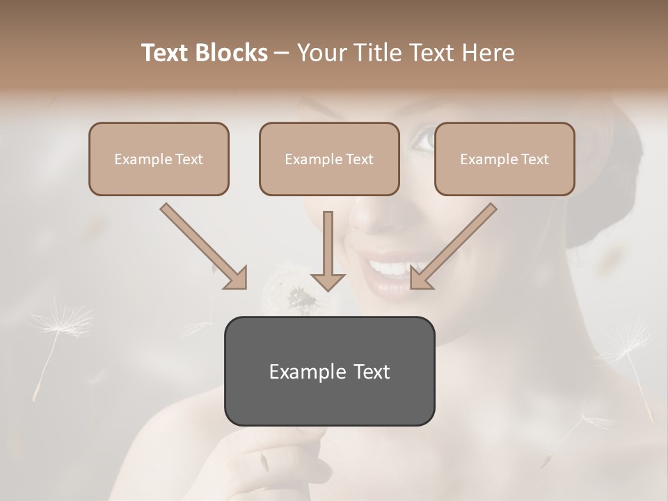 People Beauty Women PowerPoint Template