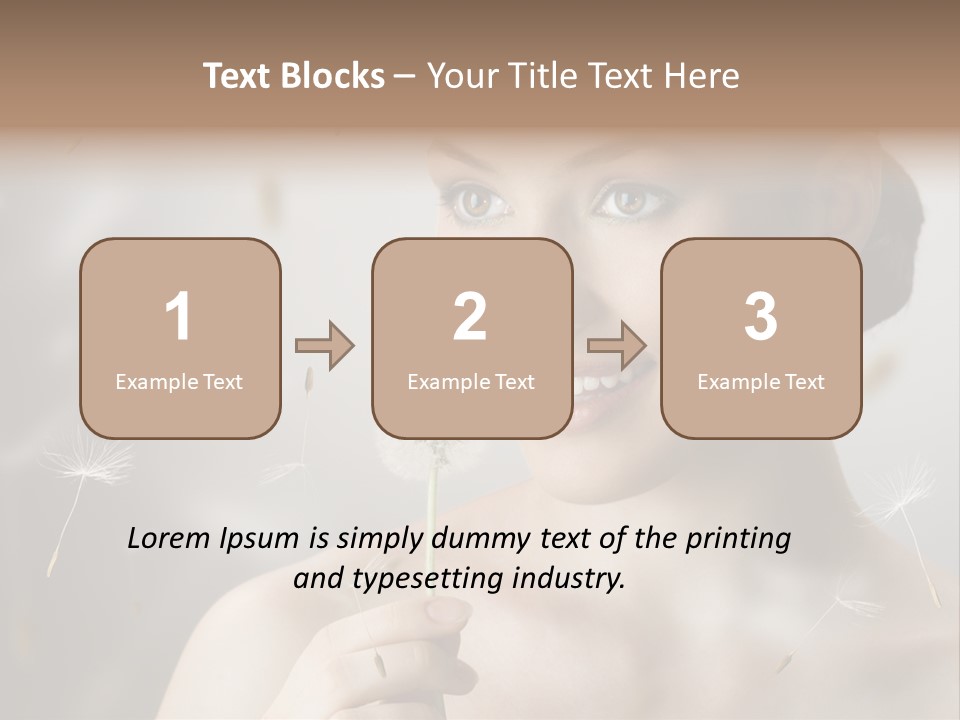 People Beauty Women PowerPoint Template