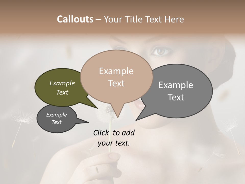 People Beauty Women PowerPoint Template