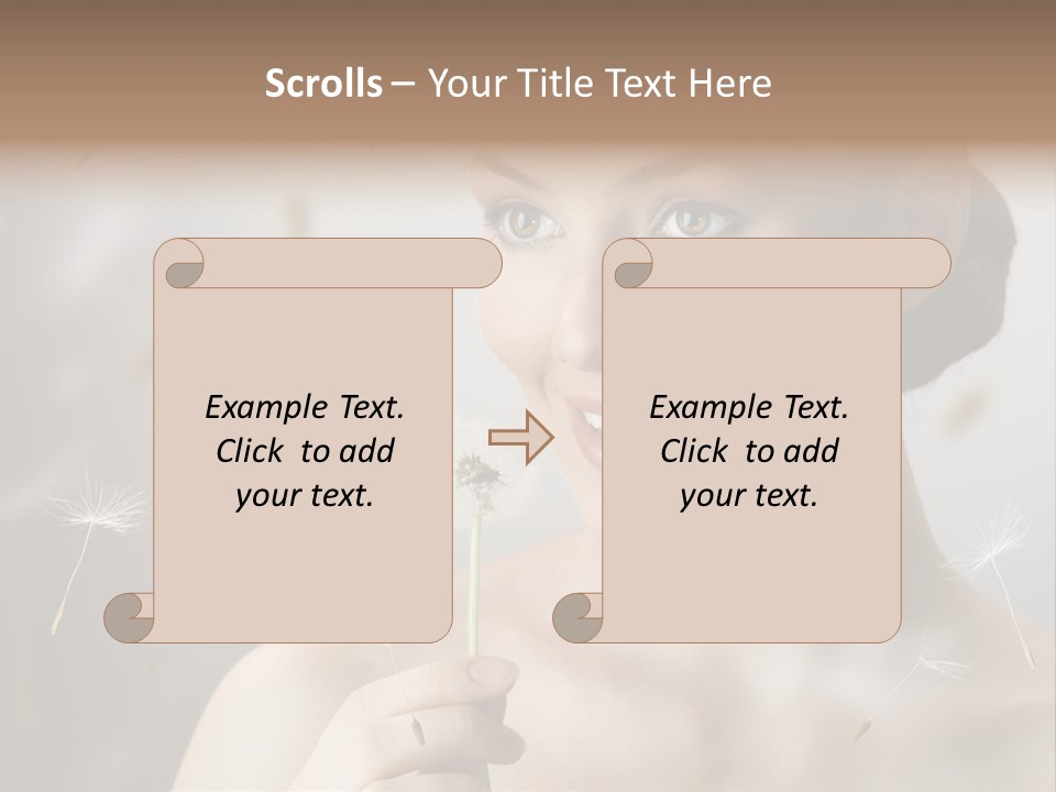 People Beauty Women PowerPoint Template