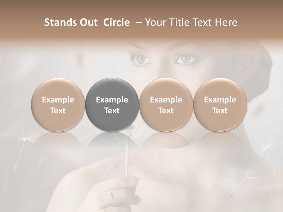 People Beauty Women PowerPoint Template