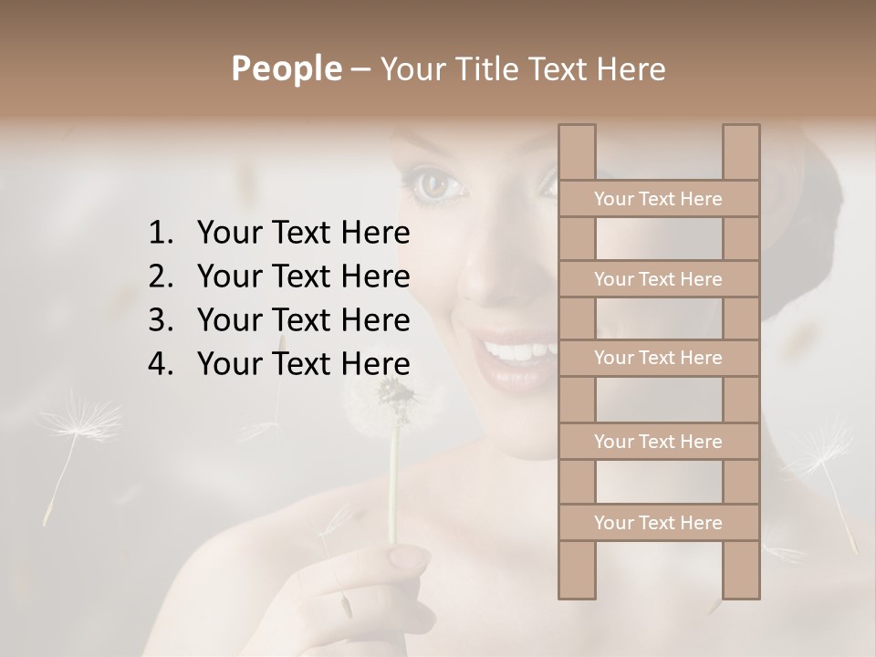 People Beauty Women PowerPoint Template