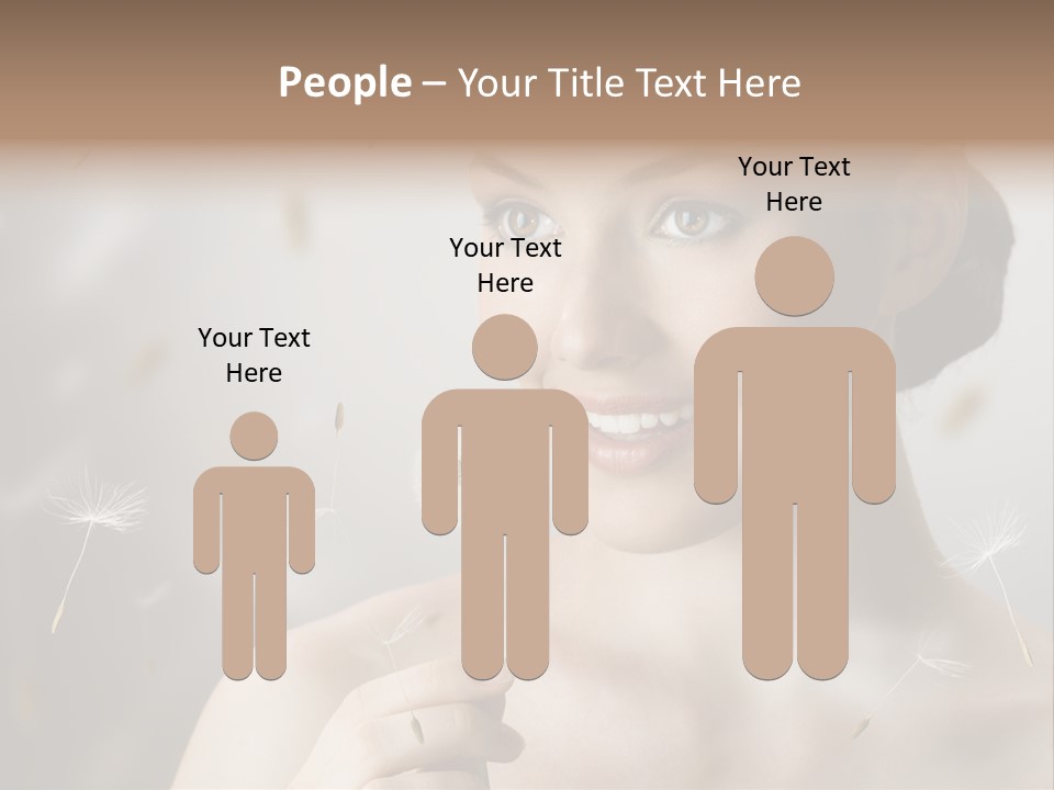 People Beauty Women PowerPoint Template