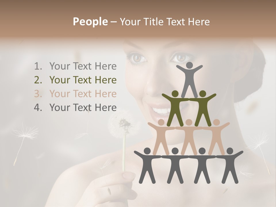 People Beauty Women PowerPoint Template