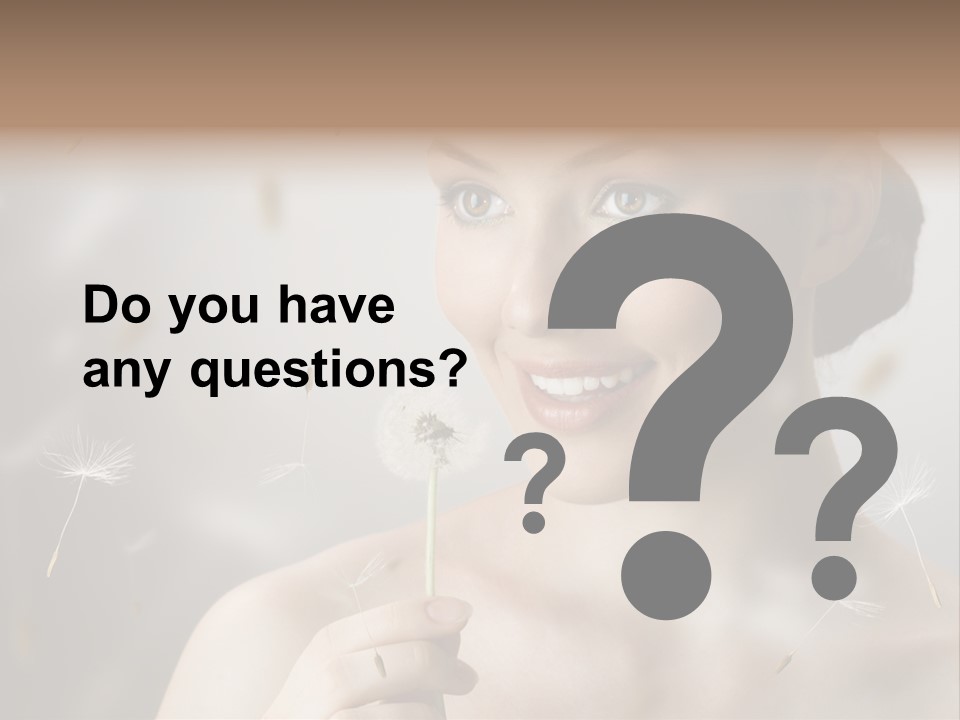 People Beauty Women PowerPoint Template