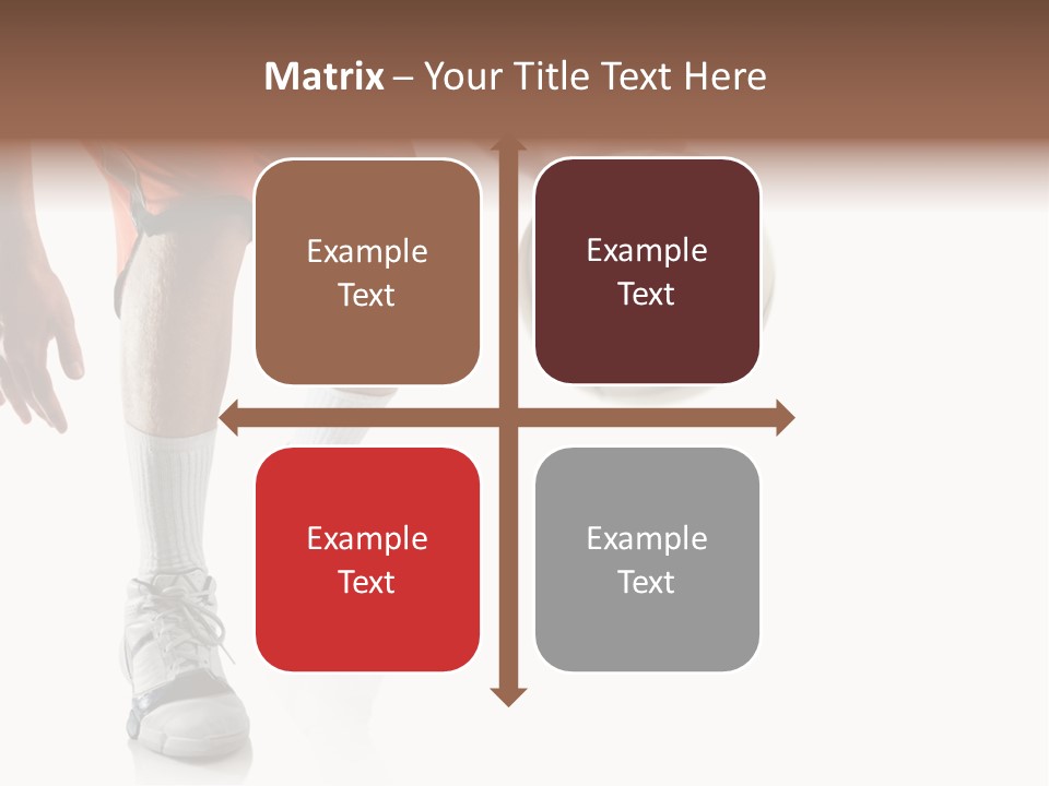 Player Team Exercise PowerPoint Template