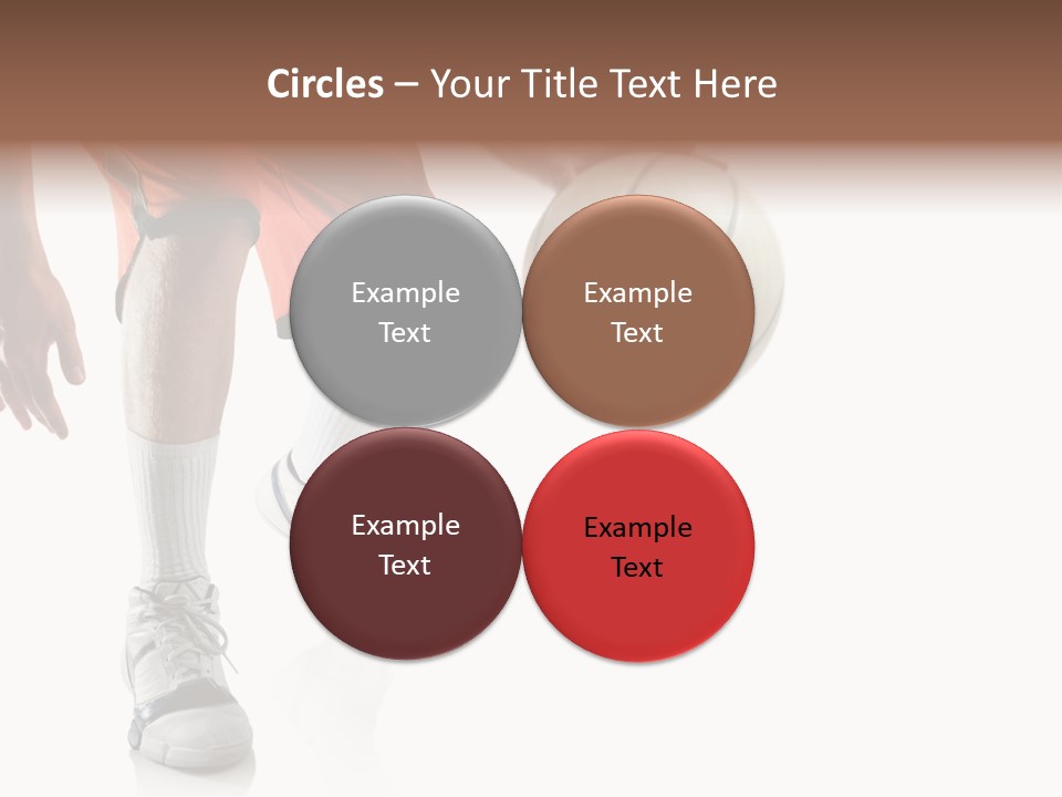 Player Team Exercise PowerPoint Template