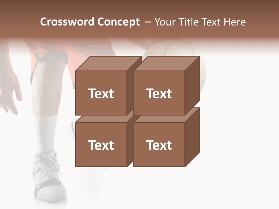 Player Team Exercise PowerPoint Template