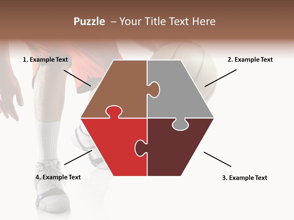Player Team Exercise PowerPoint Template