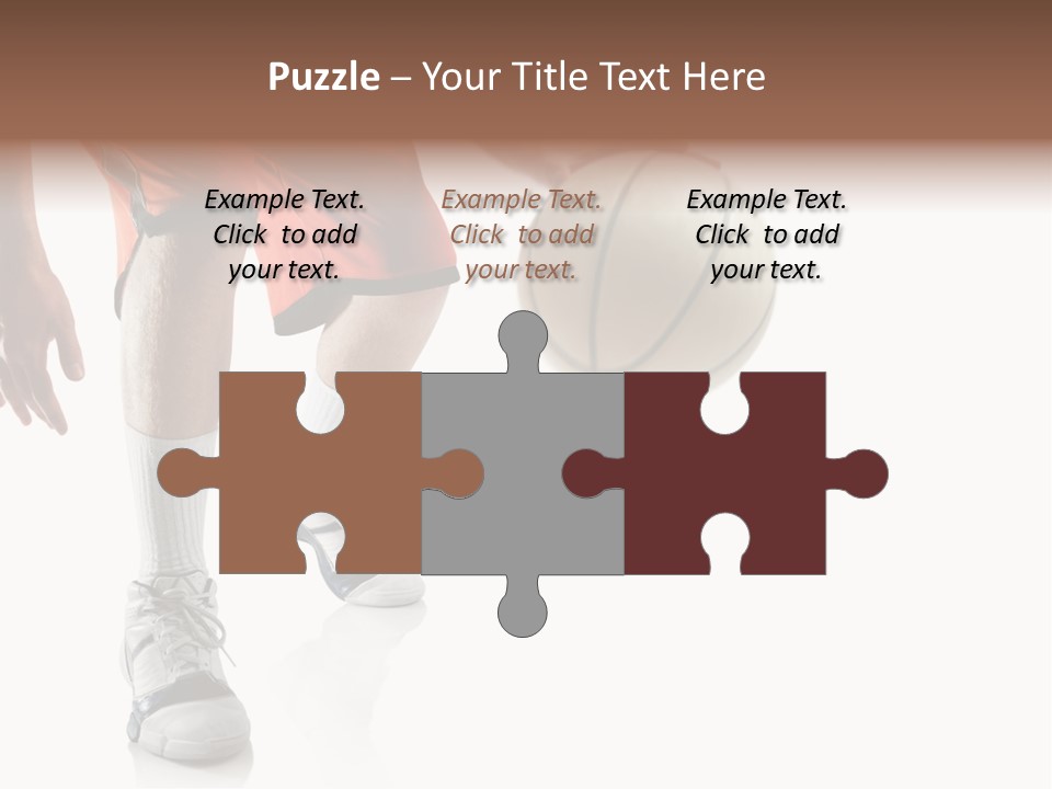 Player Team Exercise PowerPoint Template