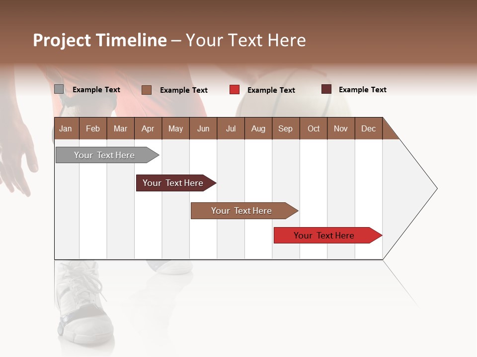 Player Team Exercise PowerPoint Template