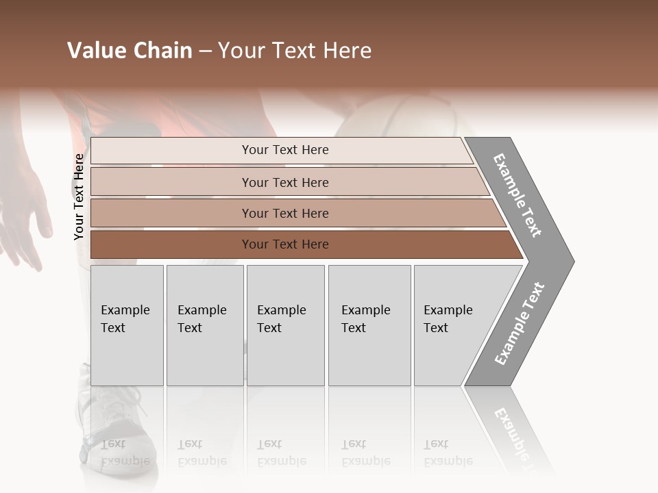 Player Team Exercise PowerPoint Template