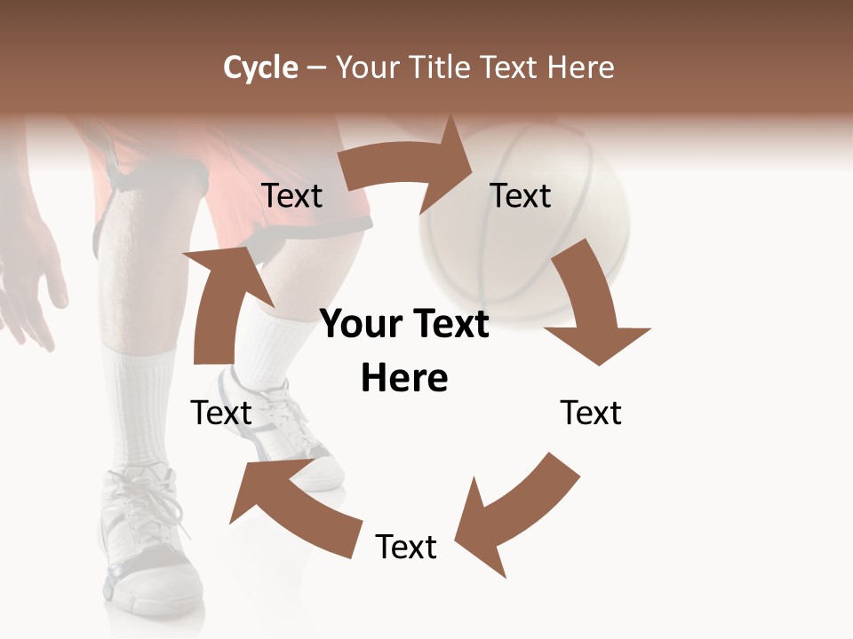 Player Team Exercise PowerPoint Template