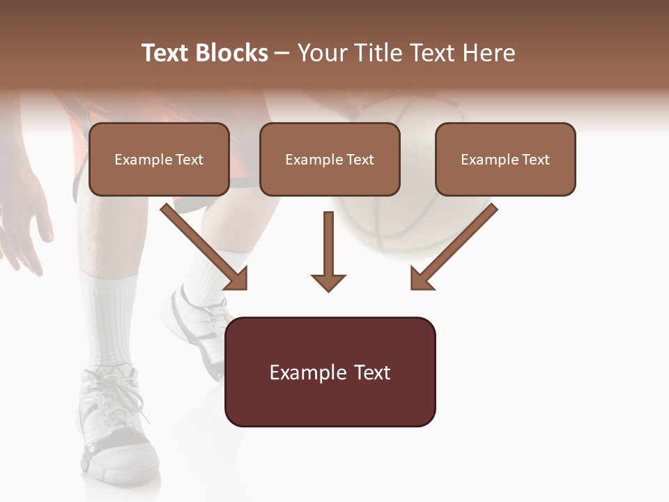 Player Team Exercise PowerPoint Template