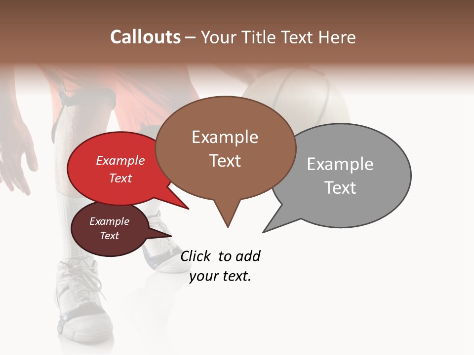 Player Team Exercise PowerPoint Template