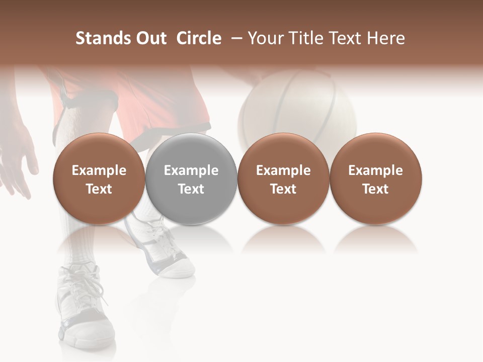 Player Team Exercise PowerPoint Template