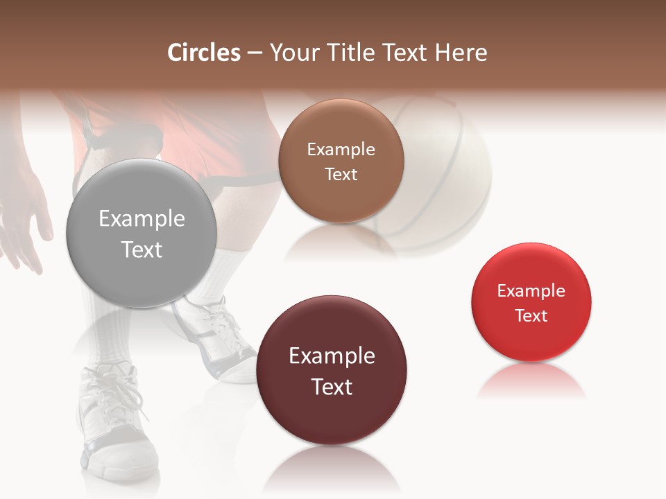 Player Team Exercise PowerPoint Template