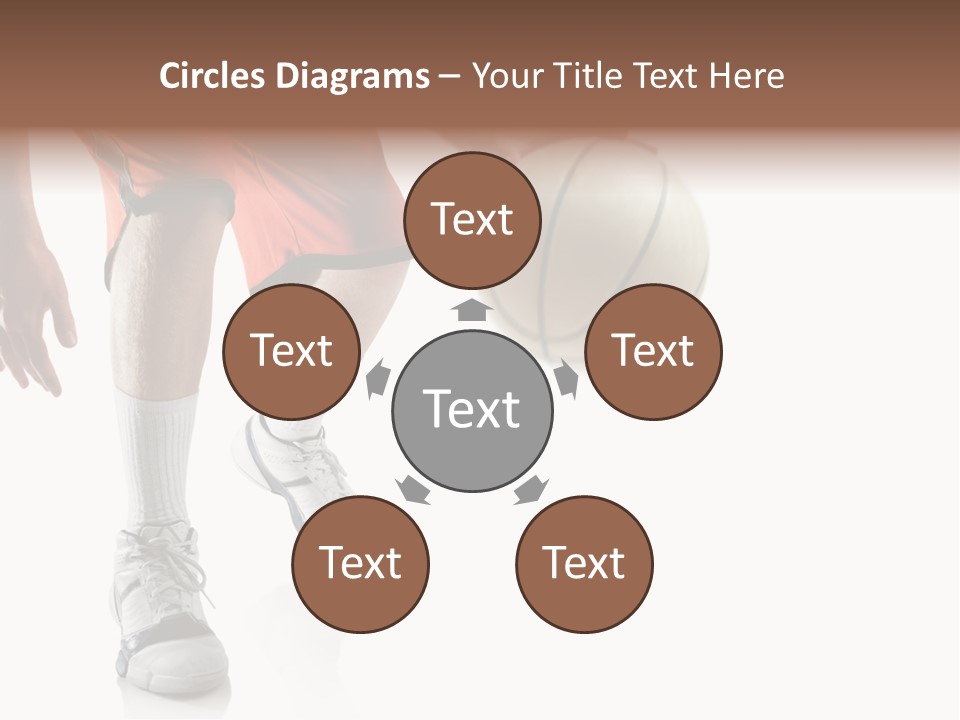 Player Team Exercise PowerPoint Template