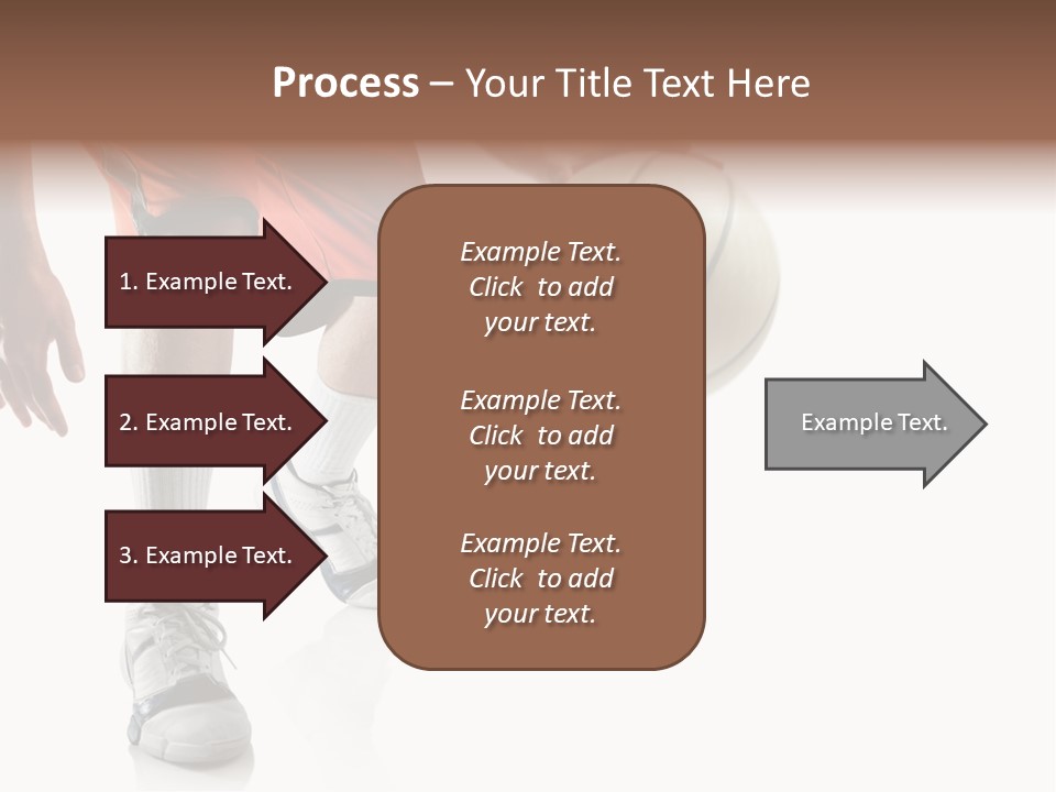 Player Team Exercise PowerPoint Template