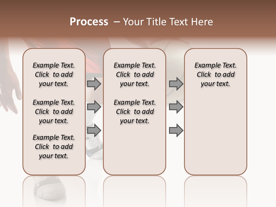 Player Team Exercise PowerPoint Template