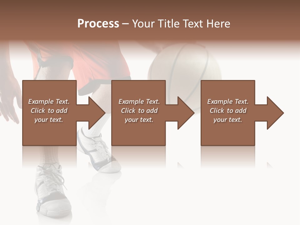 Player Team Exercise PowerPoint Template