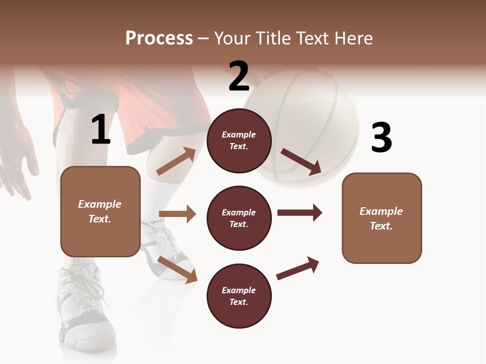 Player Team Exercise PowerPoint Template