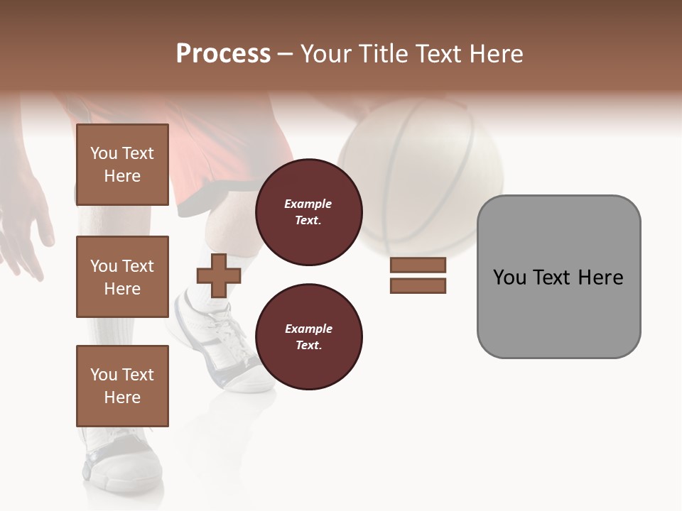 Player Team Exercise PowerPoint Template