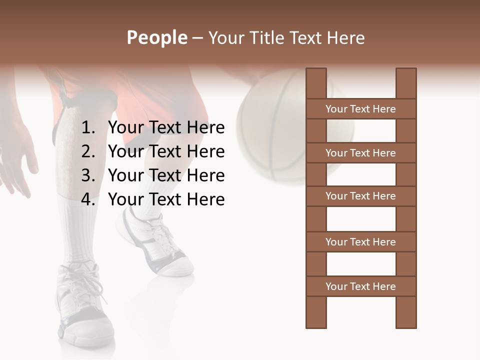 Player Team Exercise PowerPoint Template