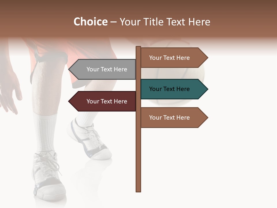 Player Team Exercise PowerPoint Template