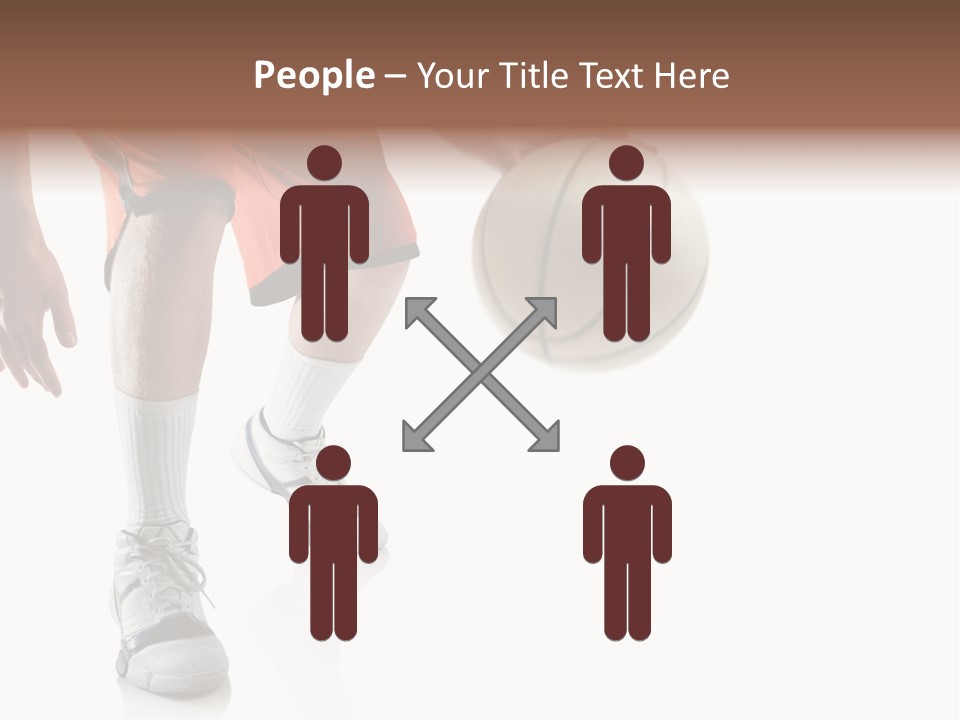 Player Team Exercise PowerPoint Template