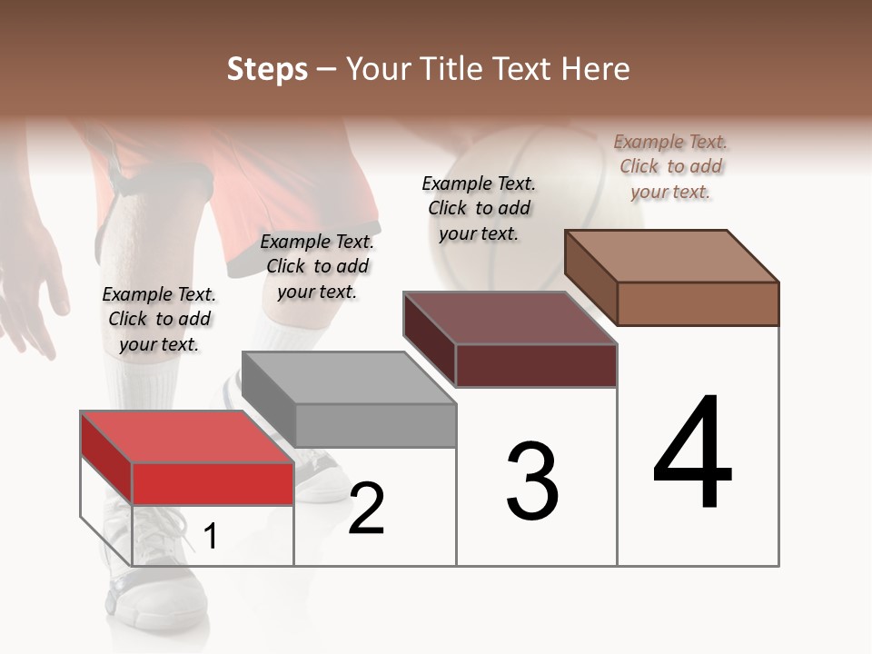 Player Team Exercise PowerPoint Template