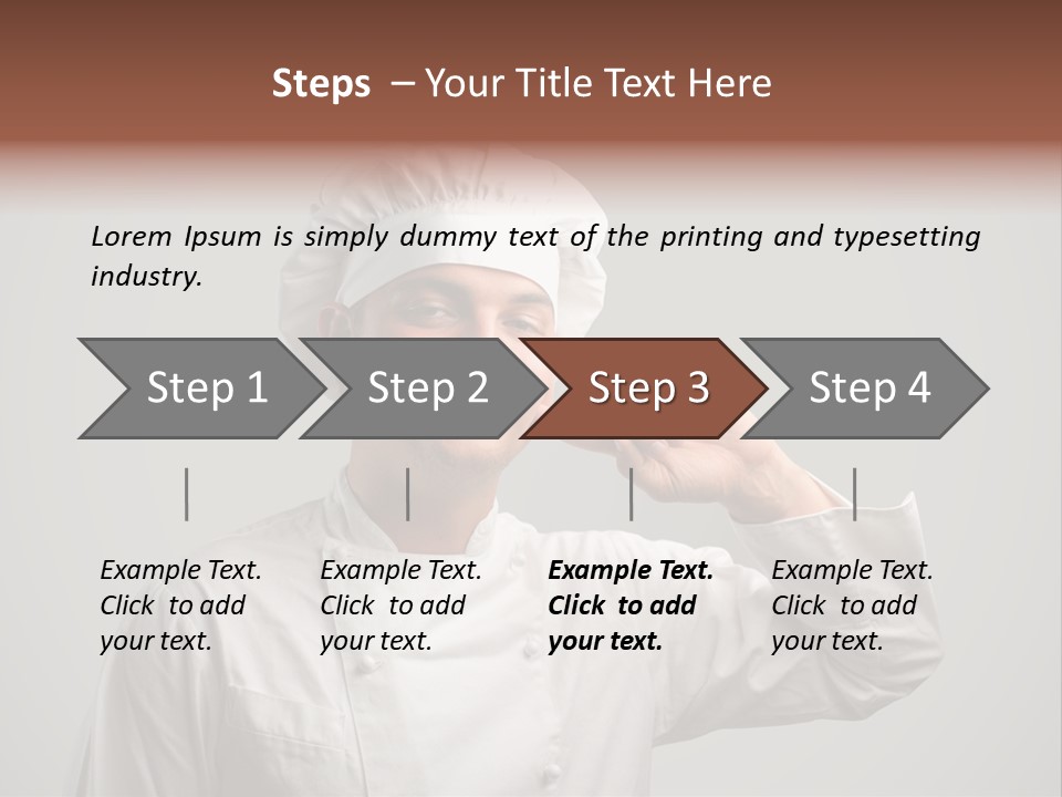 Good Chef Hat PowerPoint Template