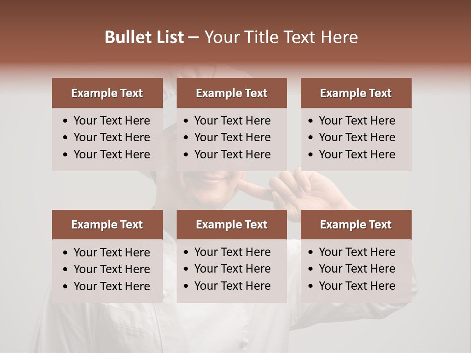 Good Chef Hat PowerPoint Template