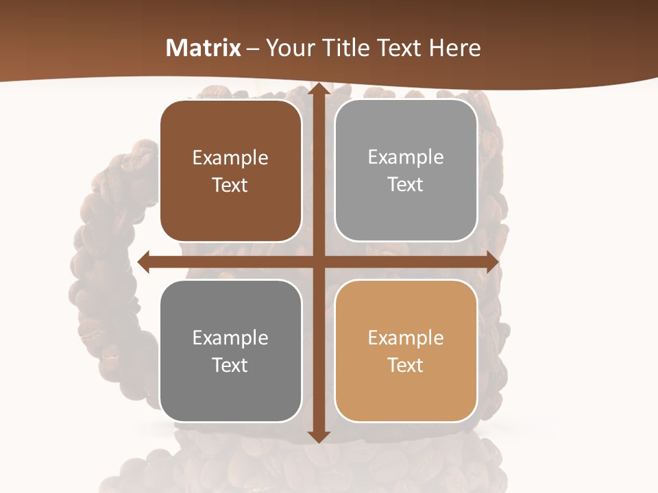 Cappuccino Flavor Drink PowerPoint Template