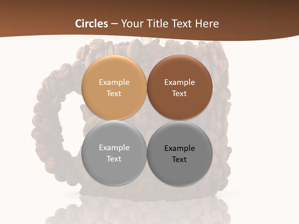 Cappuccino Flavor Drink PowerPoint Template