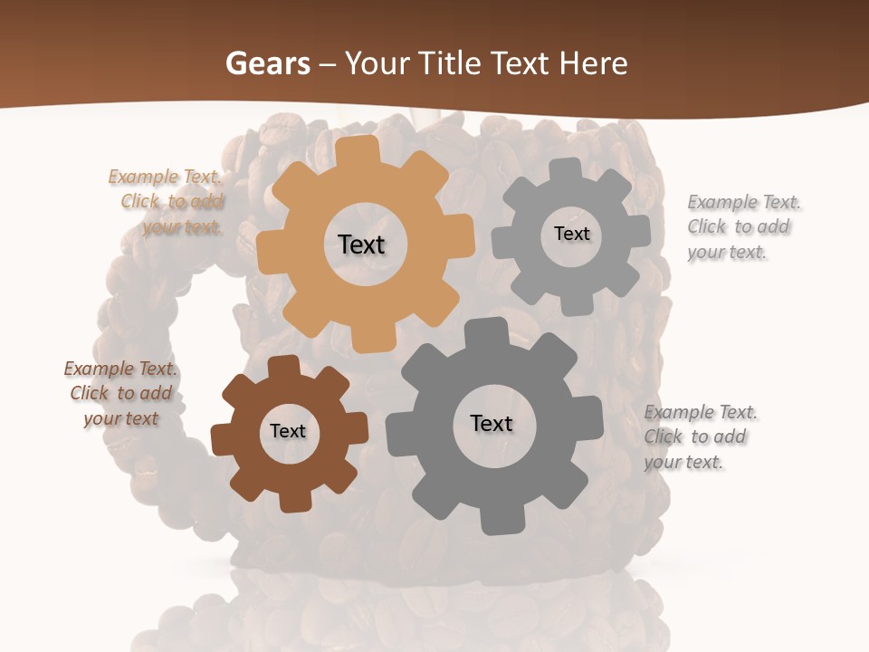 Cappuccino Flavor Drink PowerPoint Template