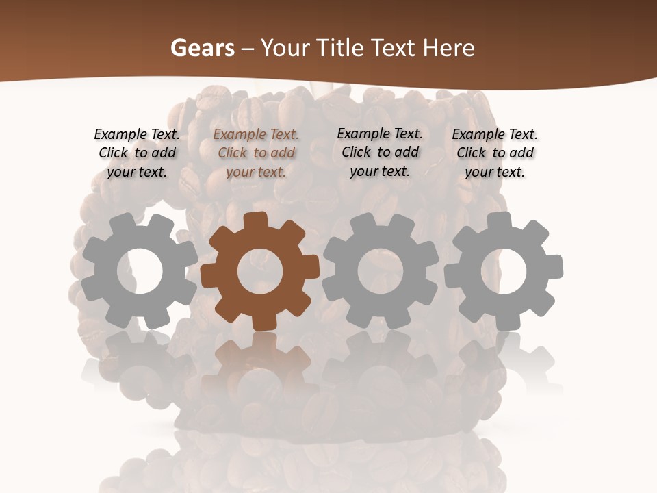 Cappuccino Flavor Drink PowerPoint Template