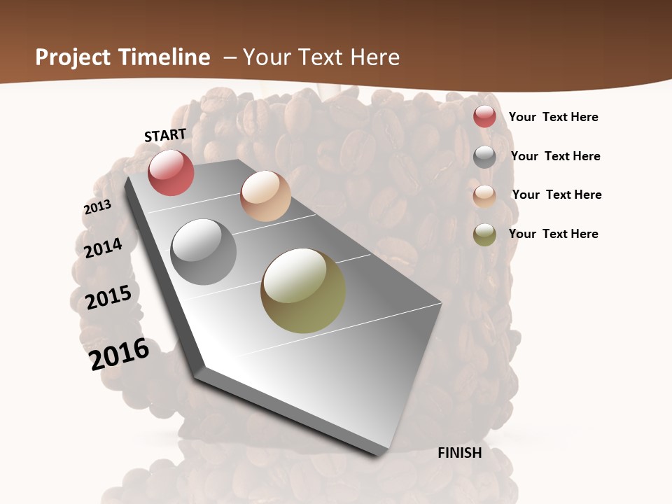 Cappuccino Flavor Drink PowerPoint Template