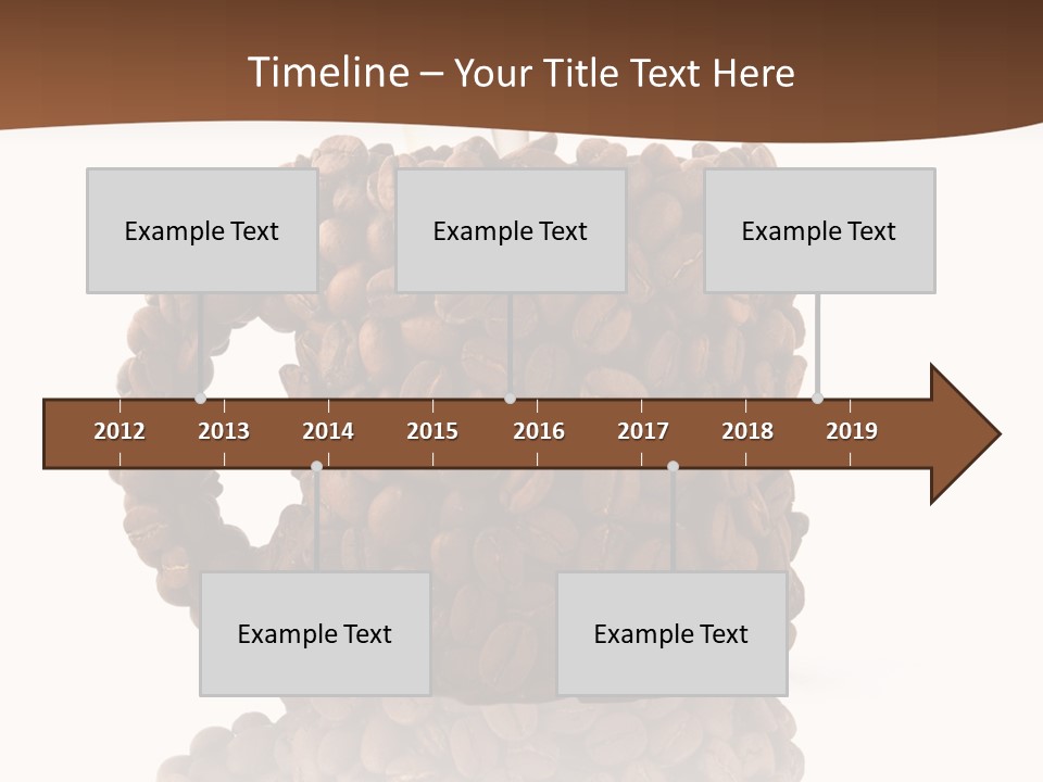 Cappuccino Flavor Drink PowerPoint Template