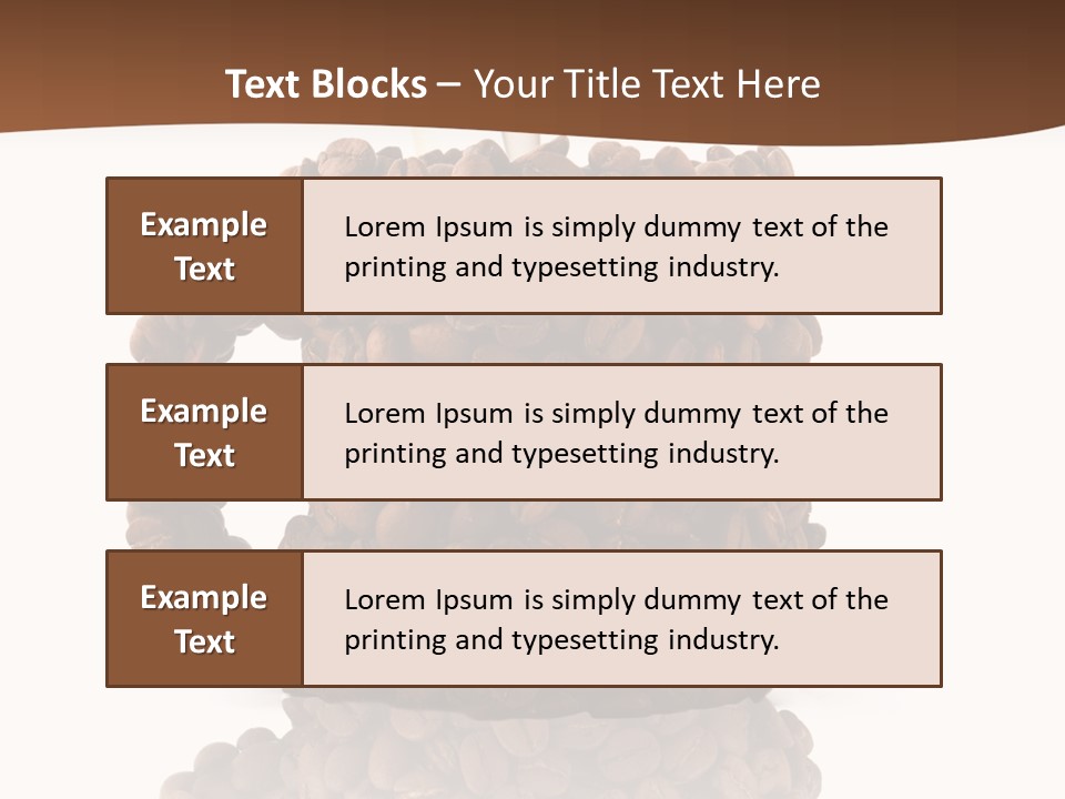Cappuccino Flavor Drink PowerPoint Template