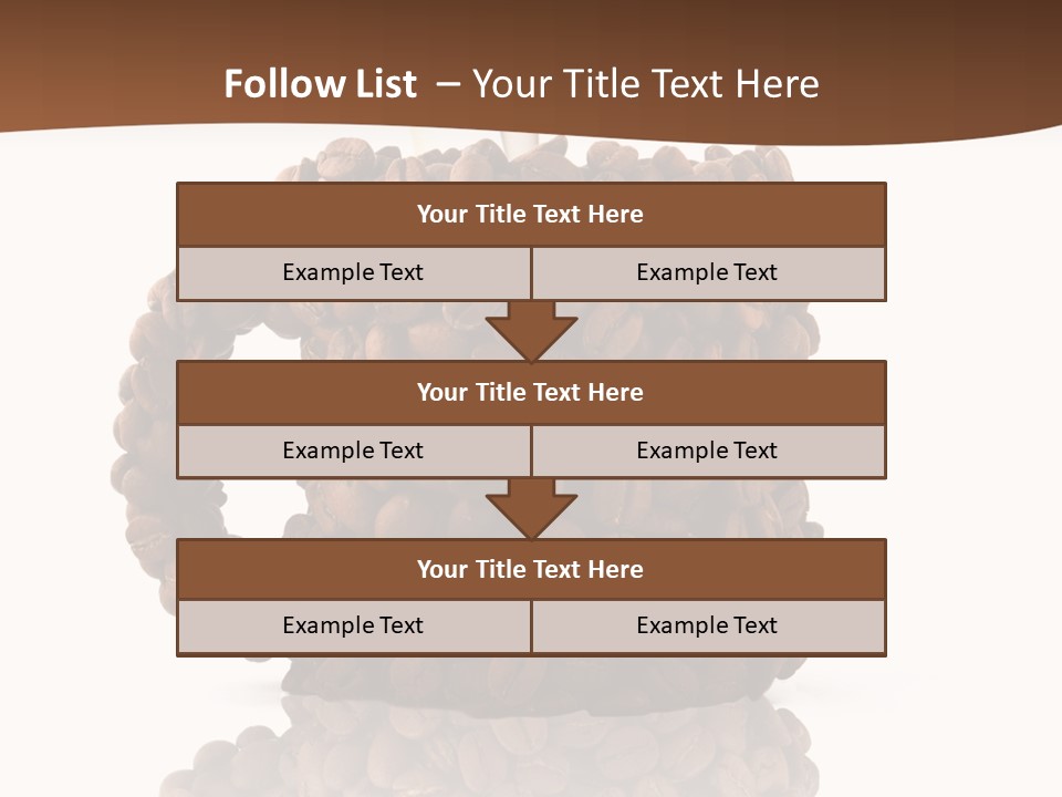 Cappuccino Flavor Drink PowerPoint Template