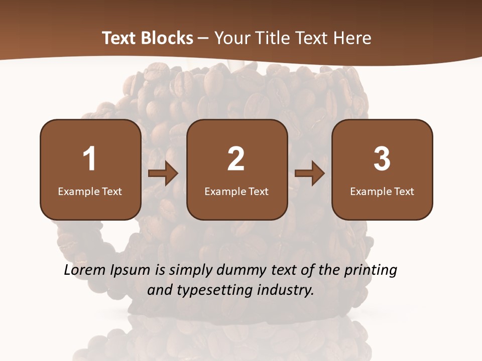 Cappuccino Flavor Drink PowerPoint Template