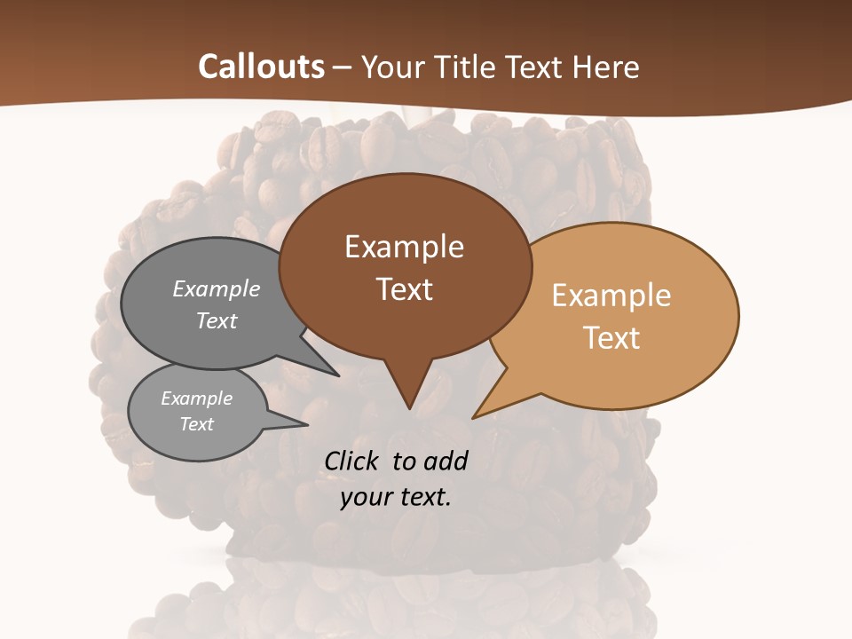 Cappuccino Flavor Drink PowerPoint Template